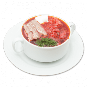 №700 / Борщ с курицей и сметаной