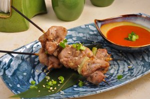 Шашлычки из куриных бедрышек